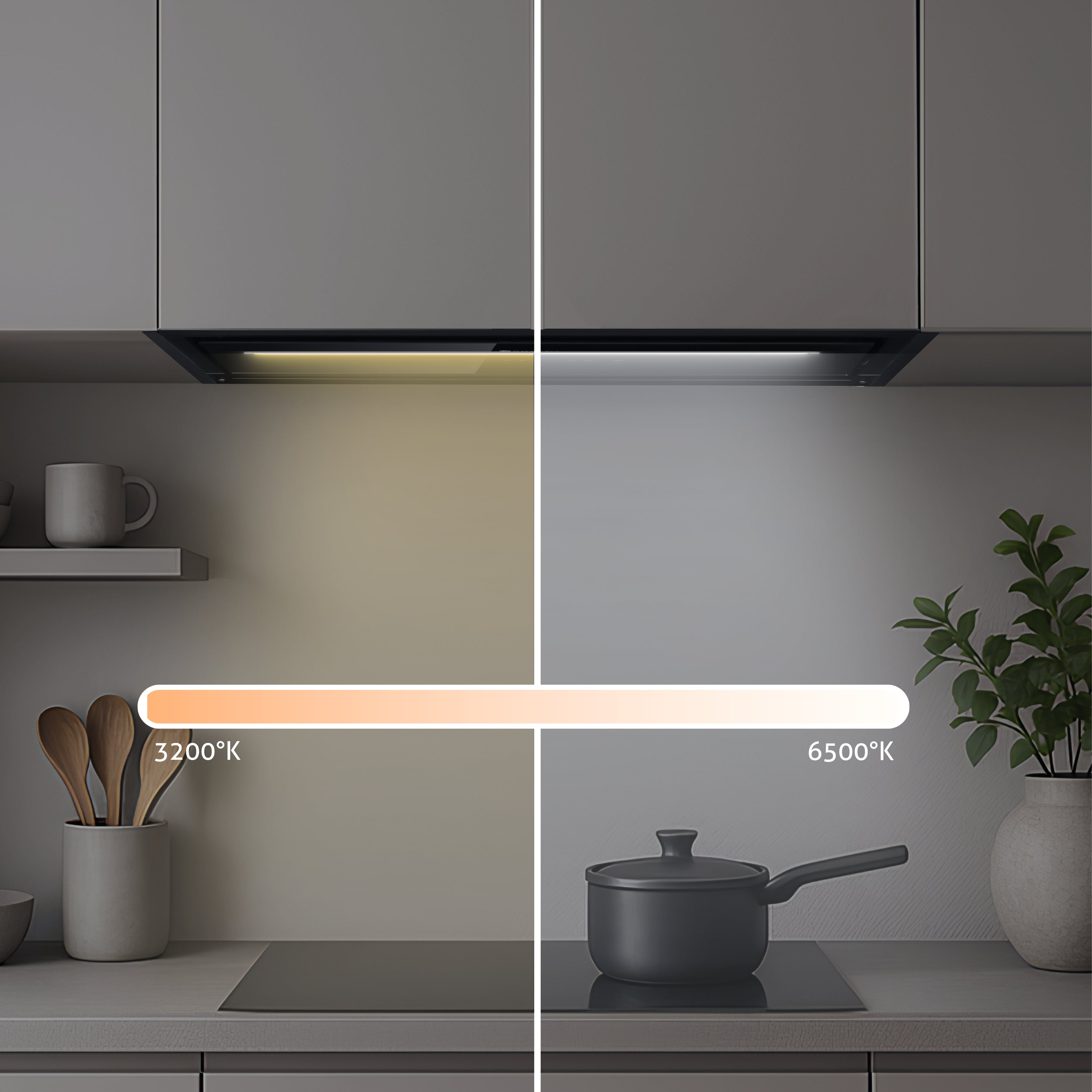 KPYR90BIB Cooker Hood Yara 90 Bb Black Built-In Kompatic