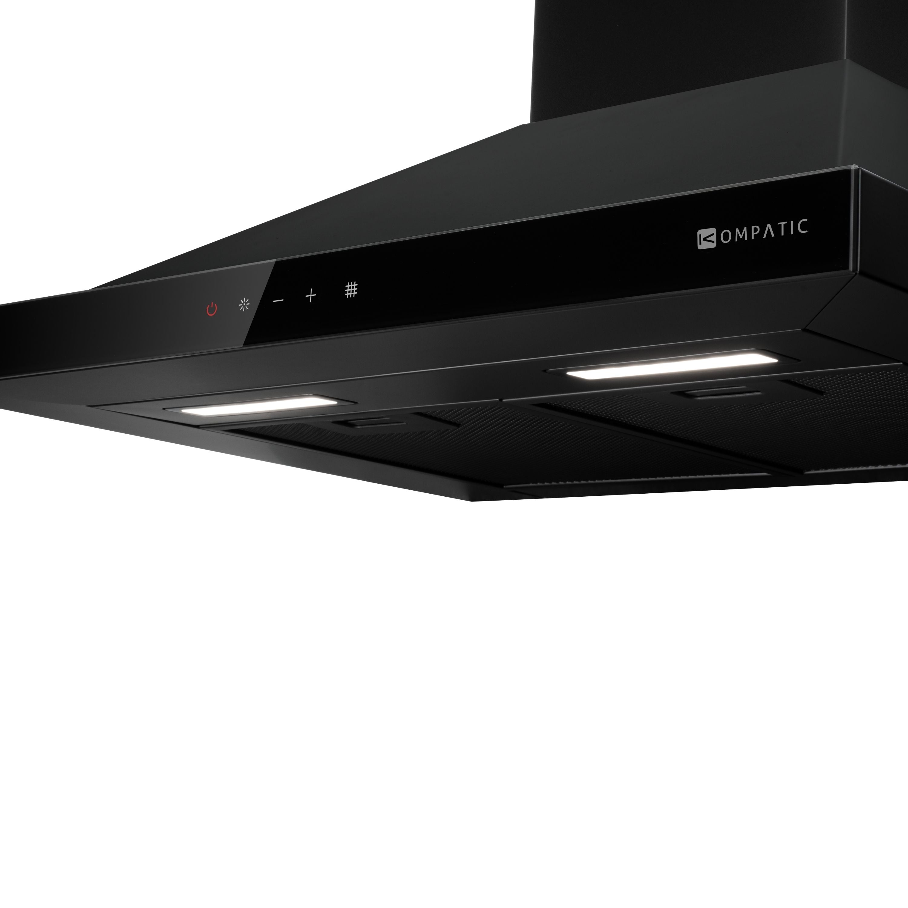 Cooker Hood Alvia 60 Black Wall Kompatic
