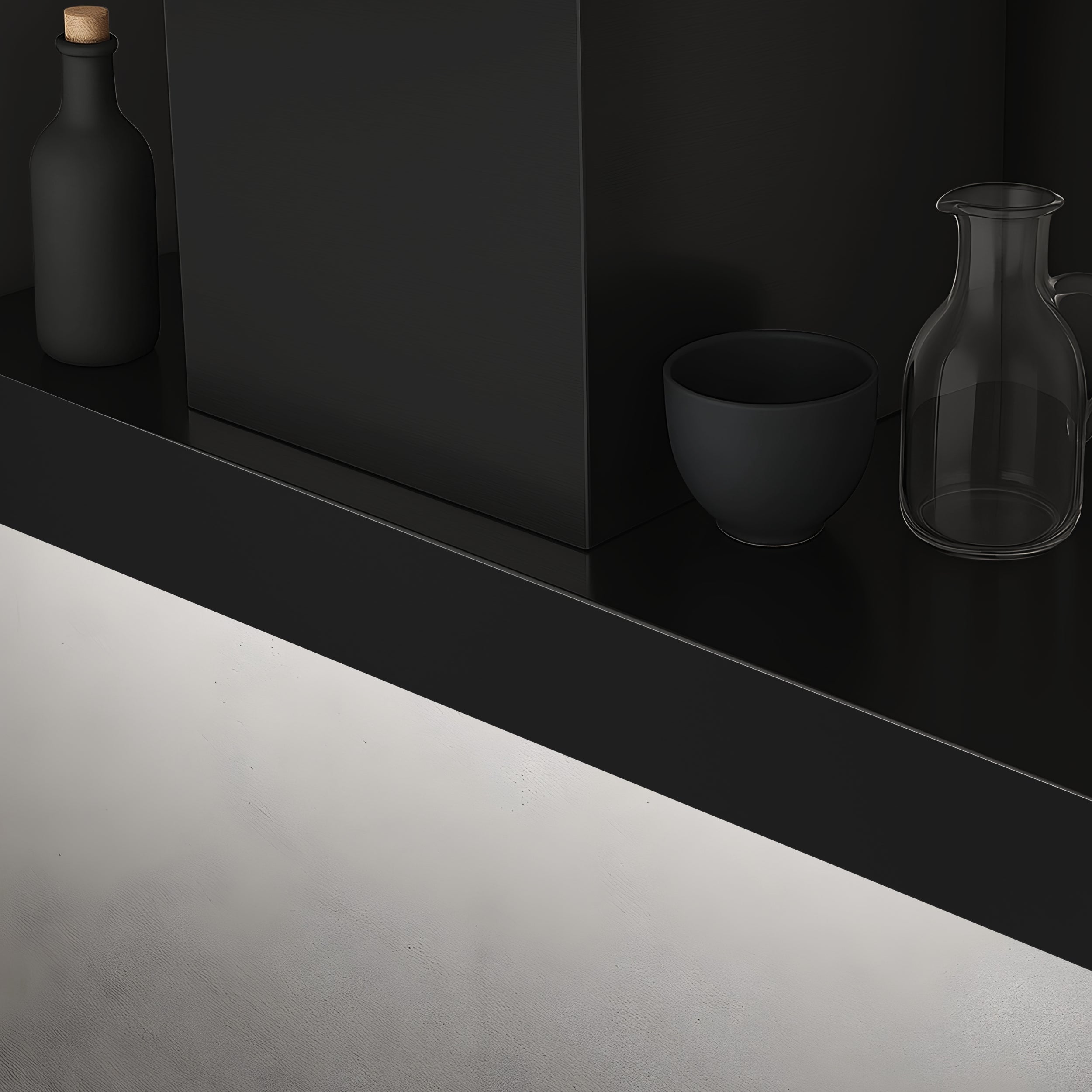 KPYR90BIB Cooker Hood Yara 90 Bb Black Built-In Kompatic