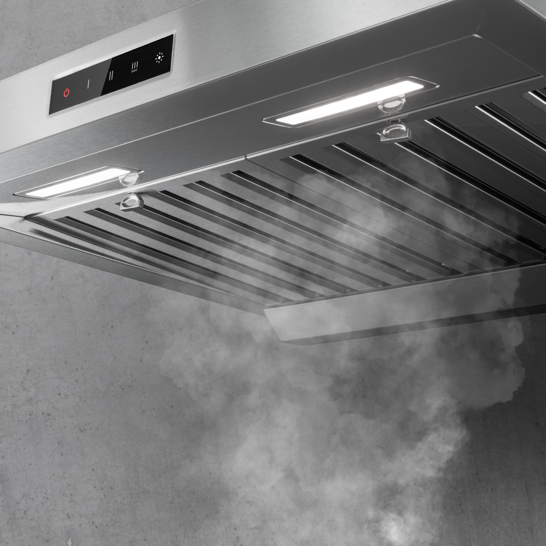 Cooker Hood Form 60 Stainless Steel Wall Kompatic