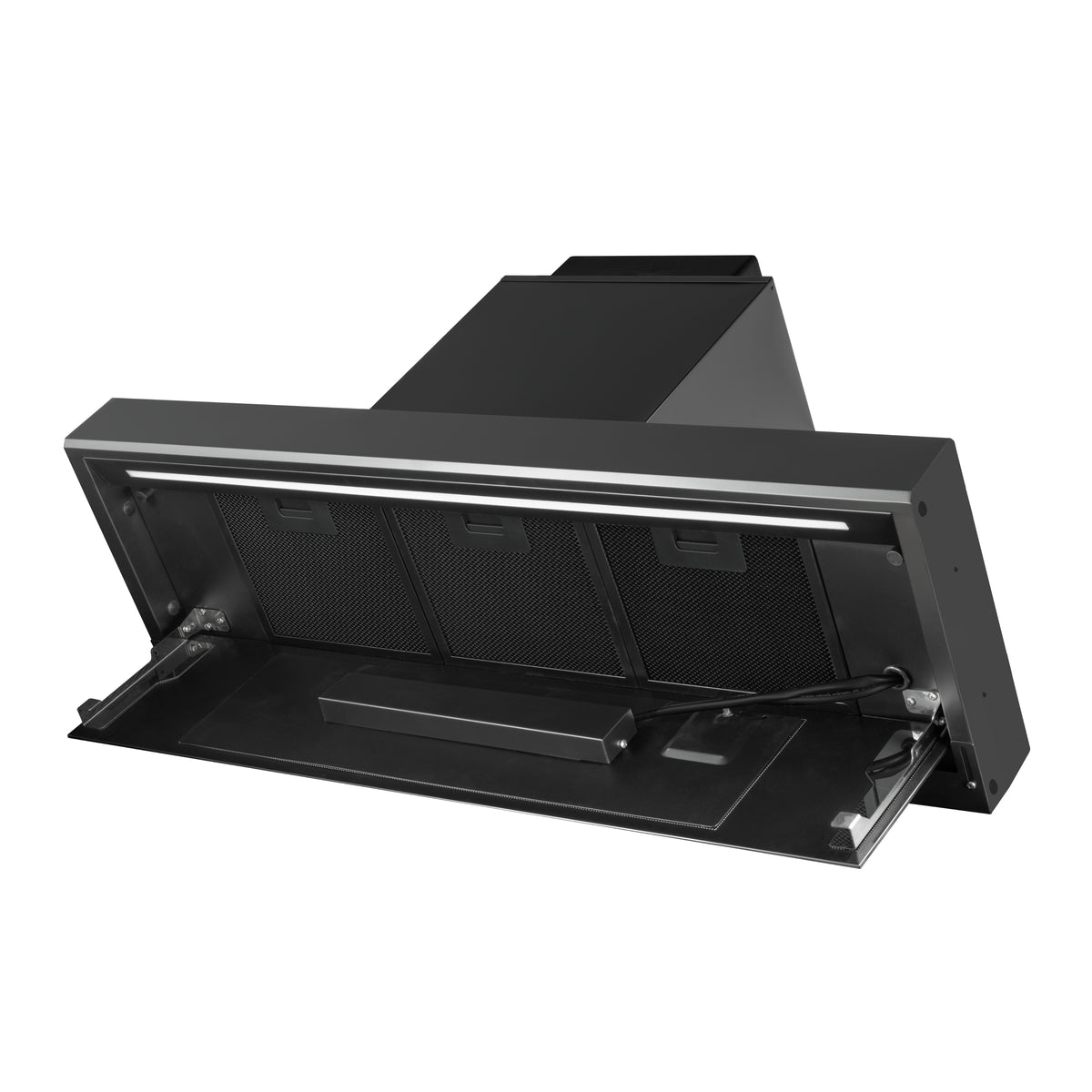 KPYR90BIB Cooker Hood Yara 90 Bb Black Built-In Kompatic