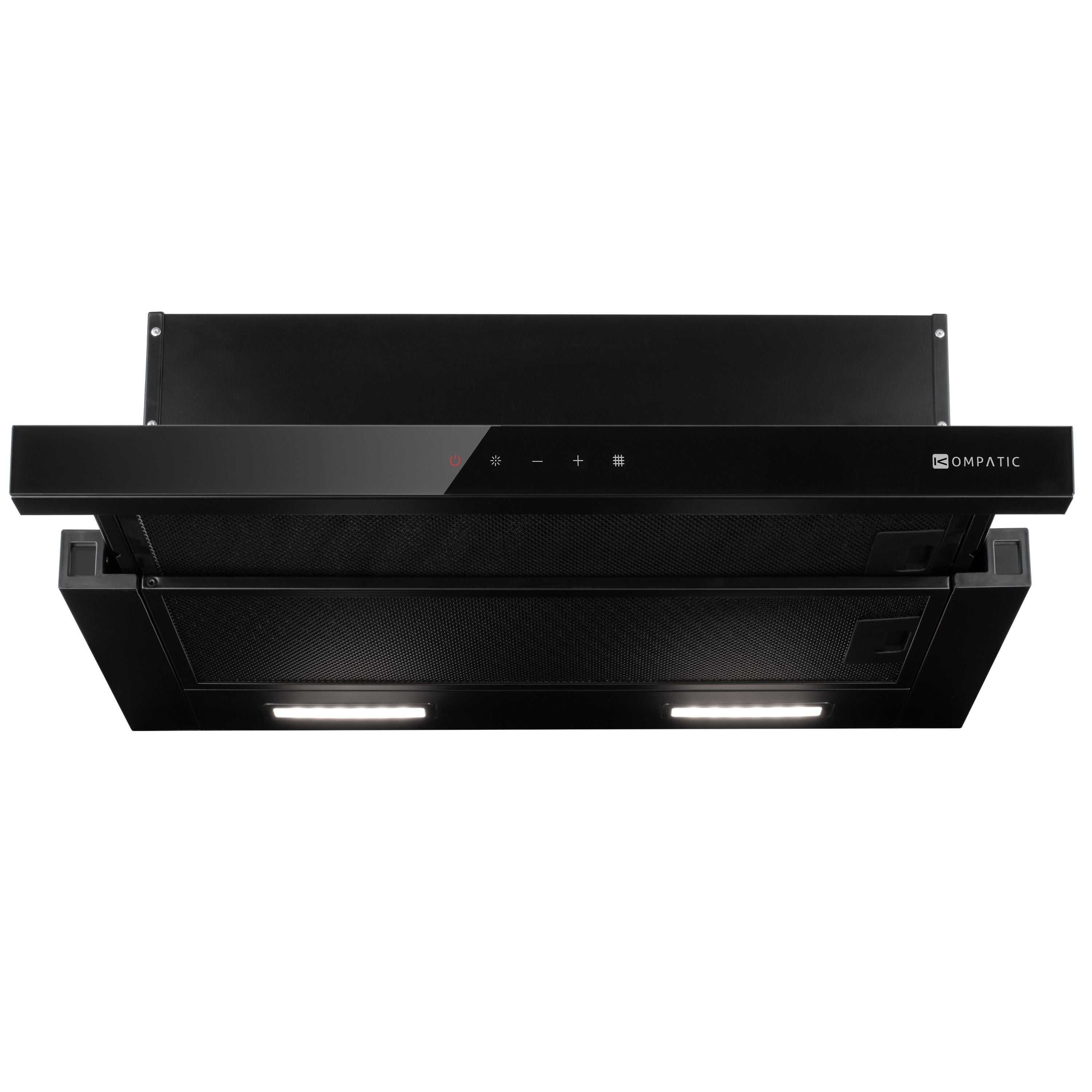 Cooker Hood Aira 60 Black Telescopic Kompatic