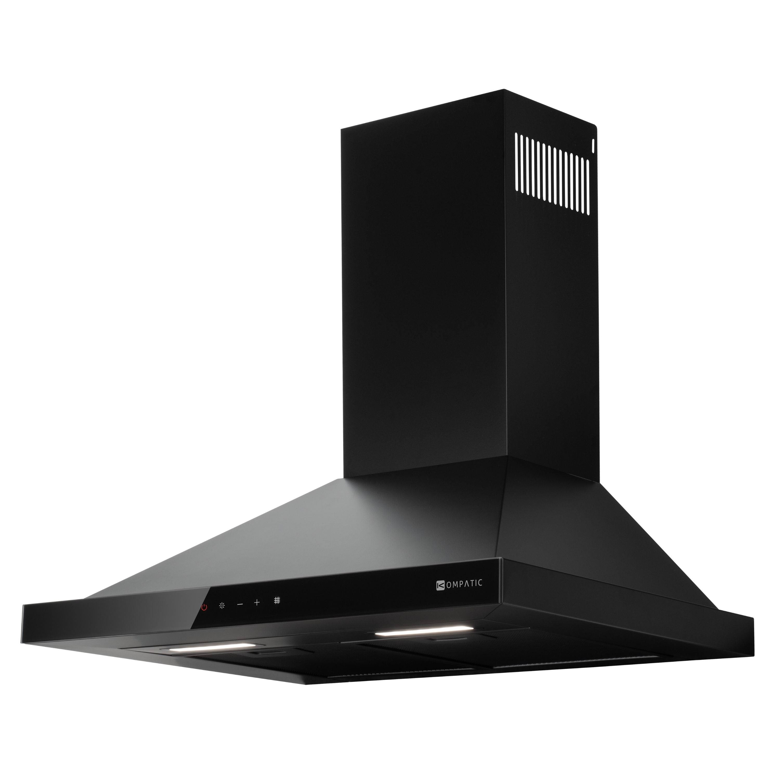 Cooker Hood Alvia 60 Black Wall Kompatic