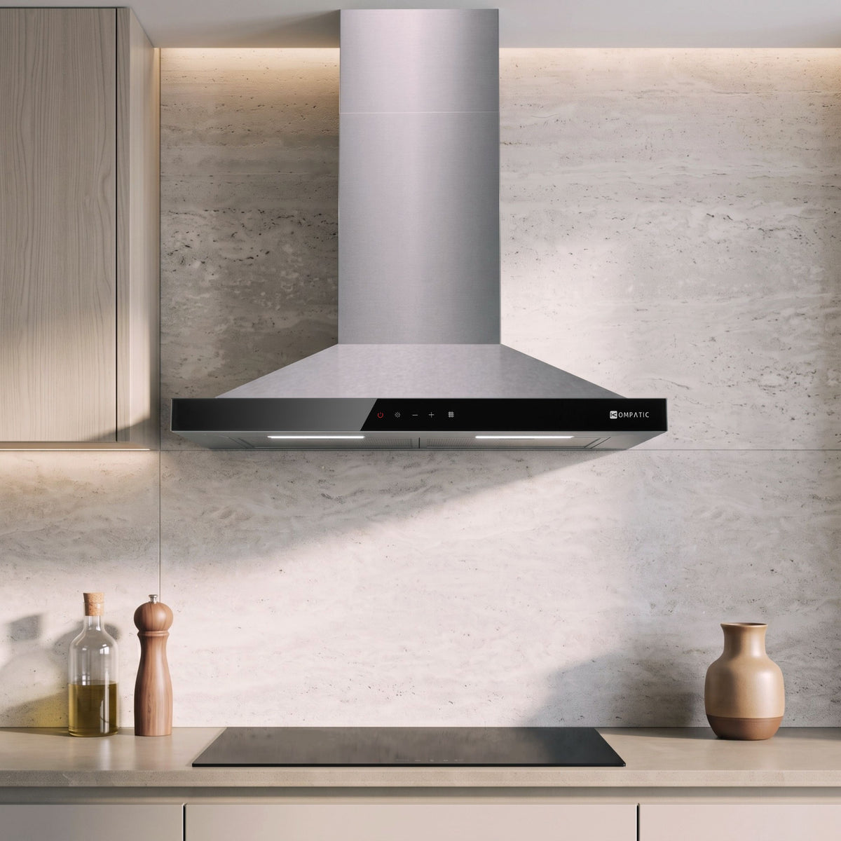 KALVW60 Cooker Hood Alvia 60 Stainless Steel Wall Kompatic