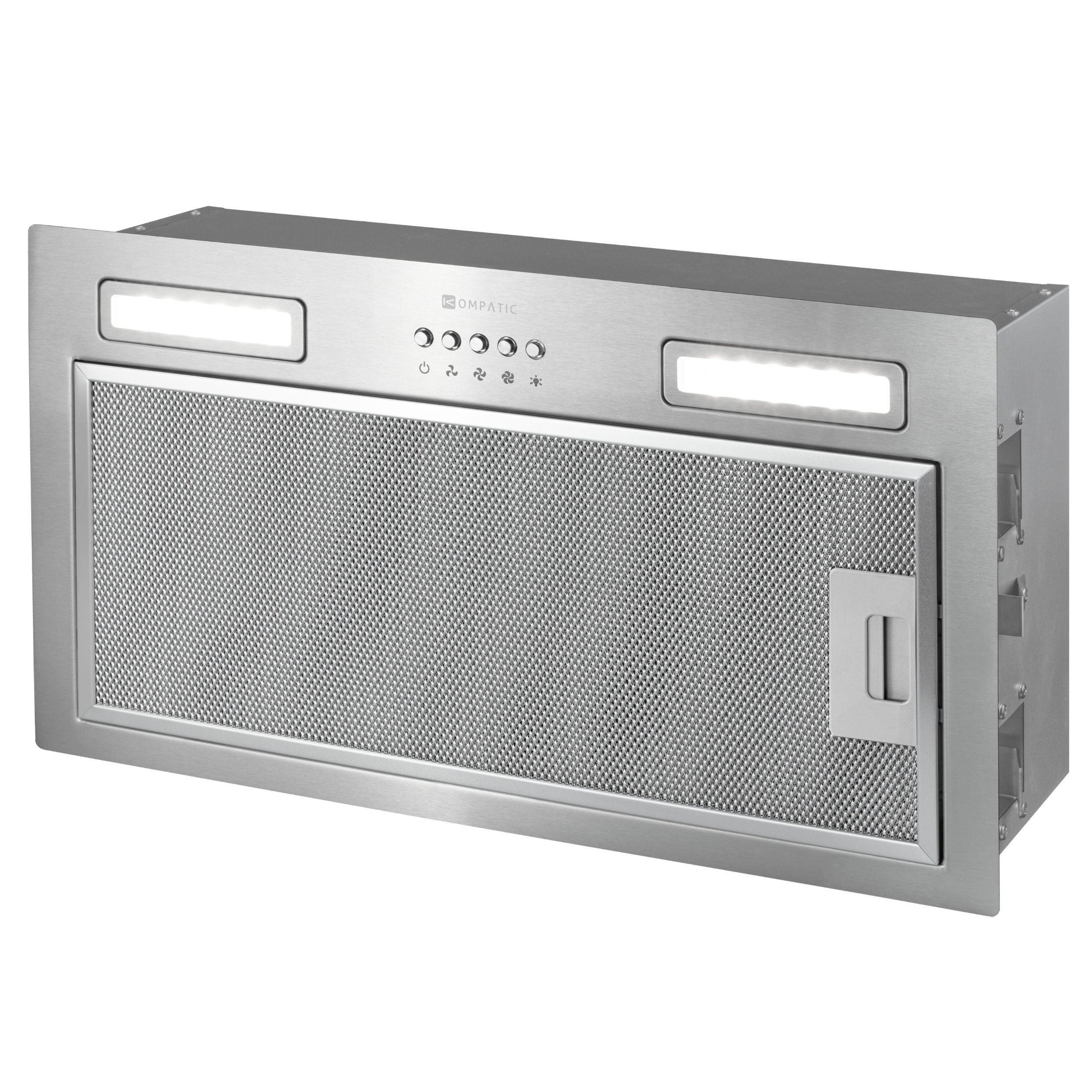 Cooker Hood Lane 50 Stainless Steel Built-In 55W Brushless Dc Motor Kompatic