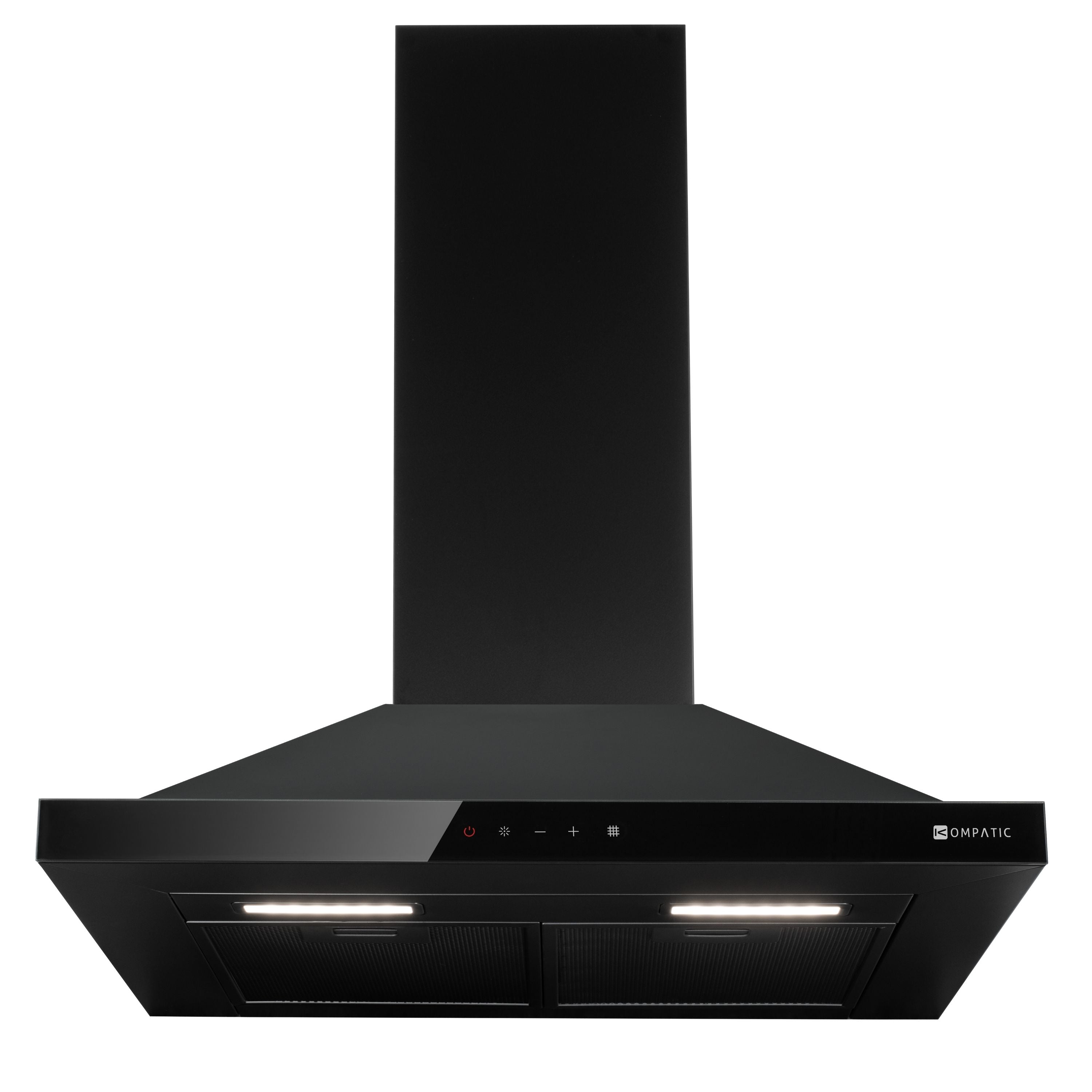 Cooker Hood Alvia 60 Black Wall Kompatic