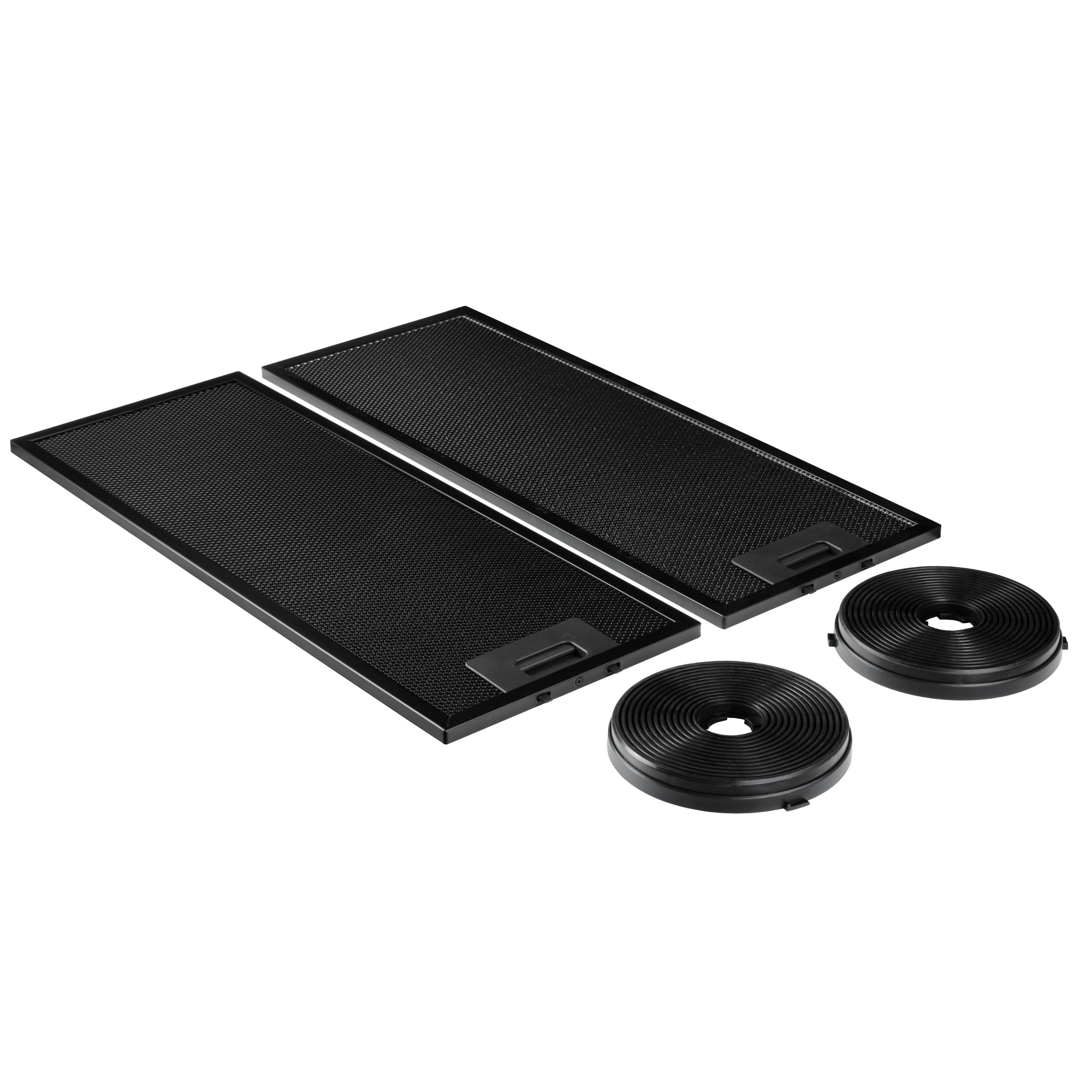 Cooker Hood Aira 60 Black Telescopic Kompatic