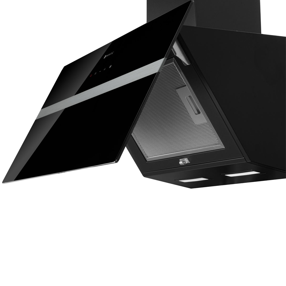 KAVRW60B Cooker Hood Avery 60 Black Wall Kompatic