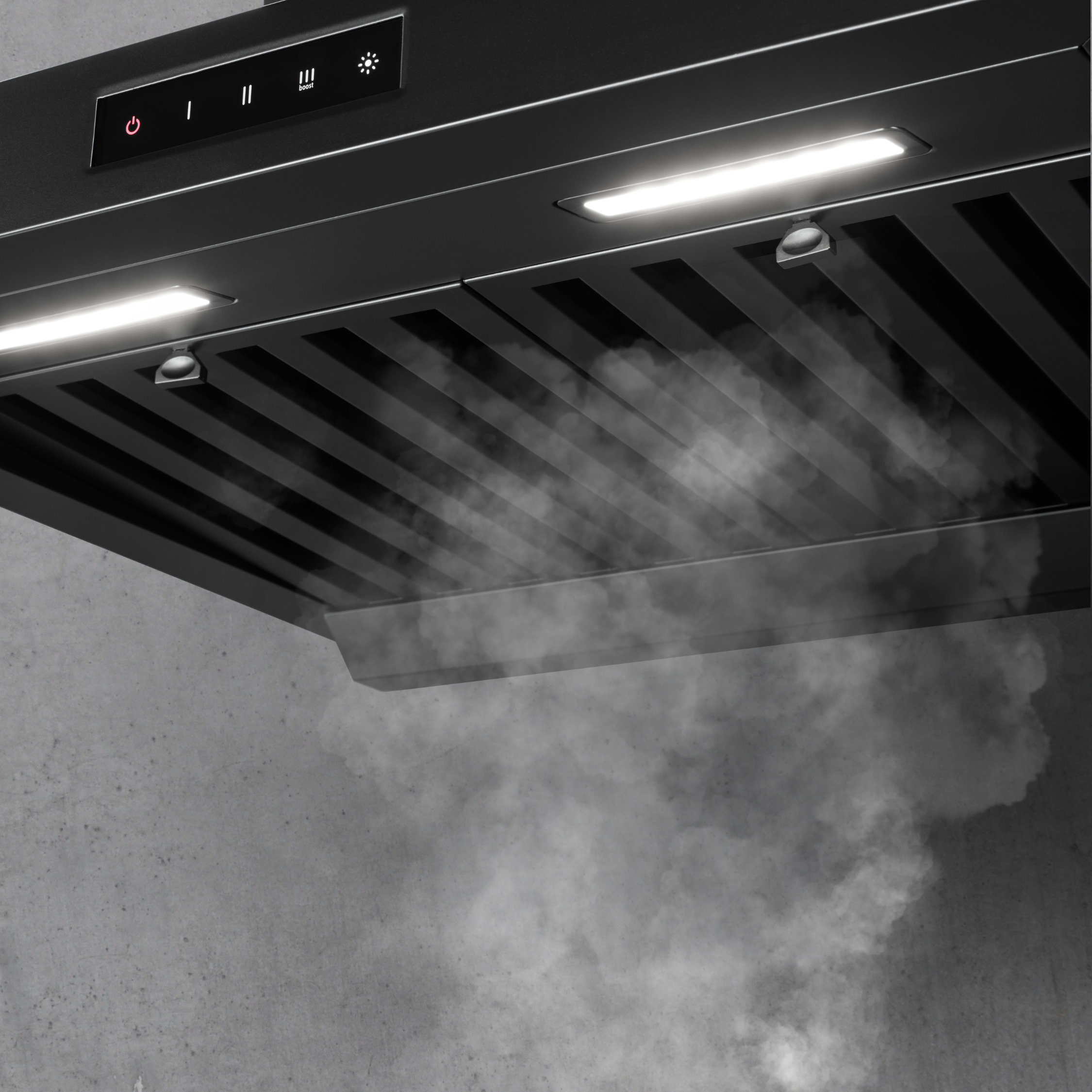 Cooker Hood Form 60 Black Wall Kompatic