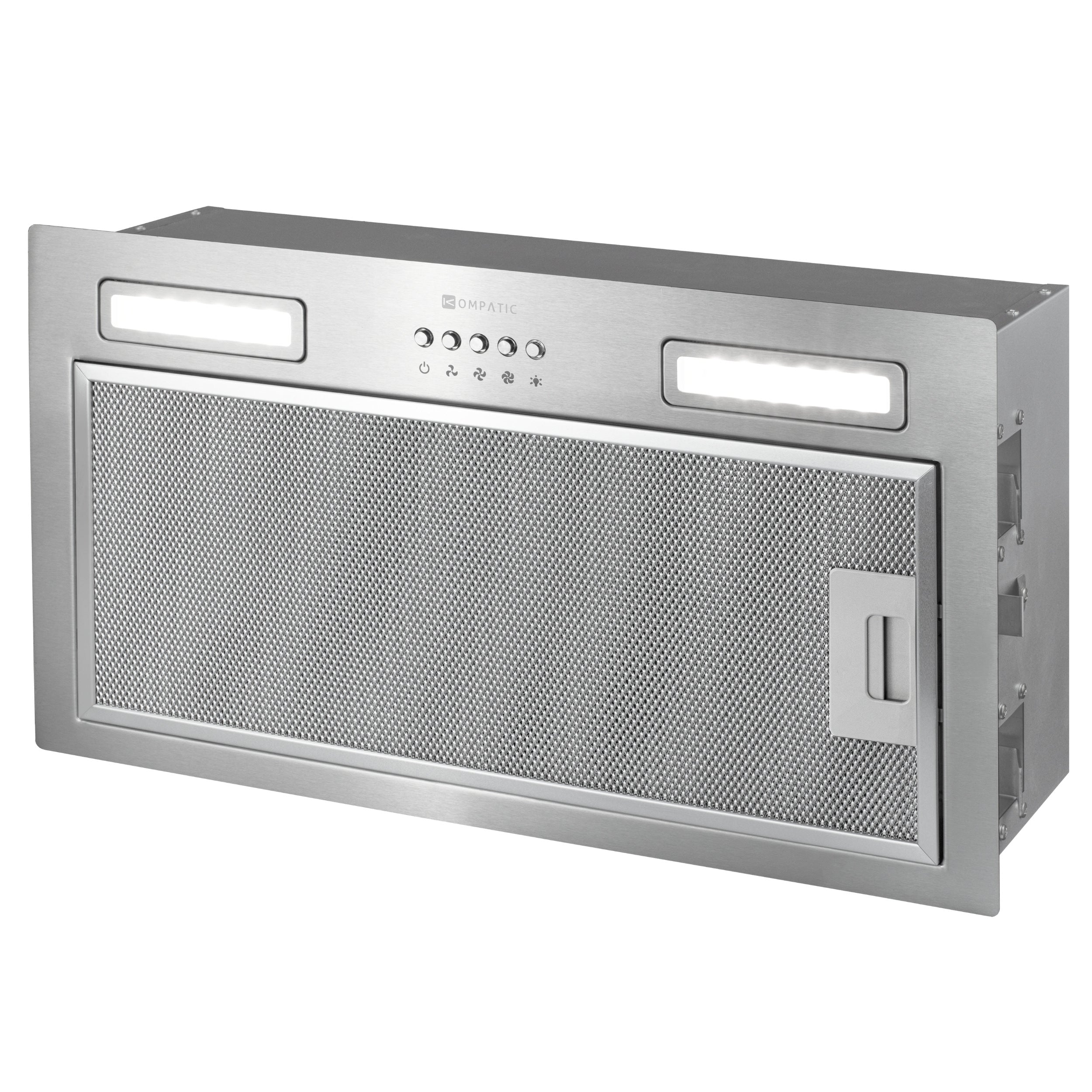 Cooker Hood Lane 50 Stainless Steel Built-In 55W Brushless Dc Motor Kompatic