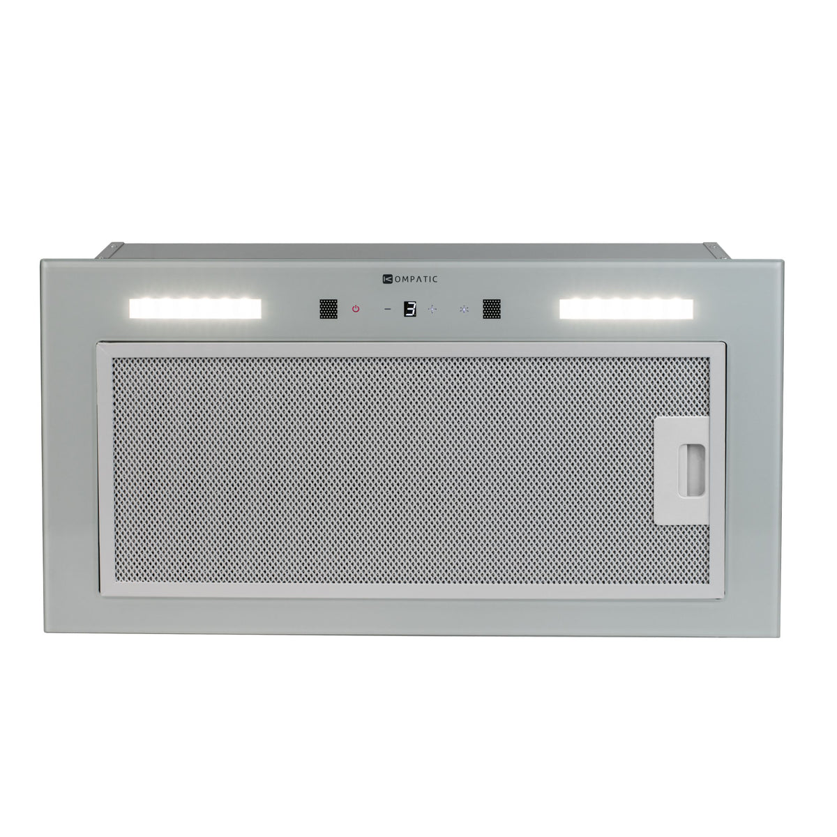 KCLE50SIC Cooker Hood Cleo 50 Bs White Built-In Carbon Filters Kompatic
