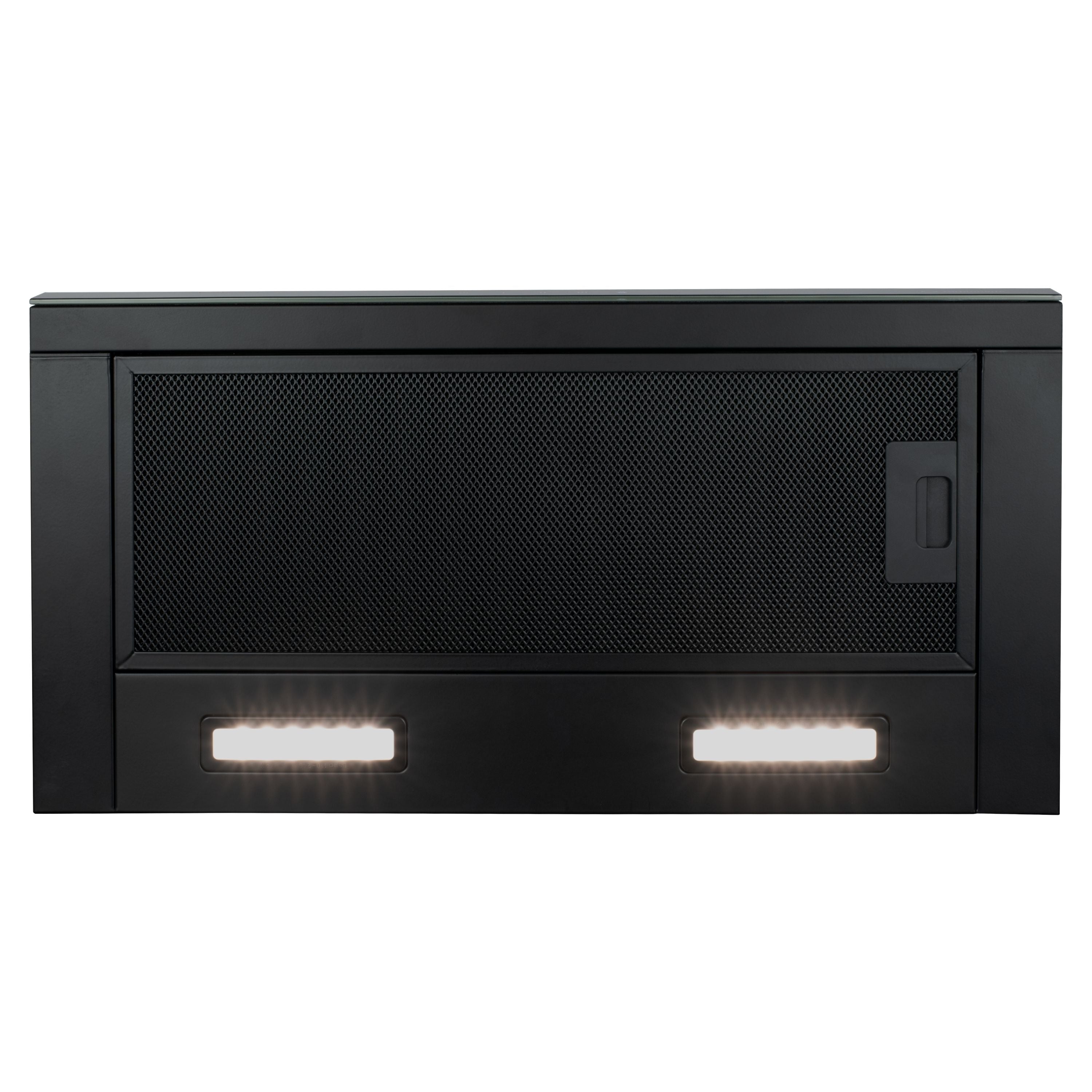 Cooker Hood Aira 60 Black Telescopic Kompatic