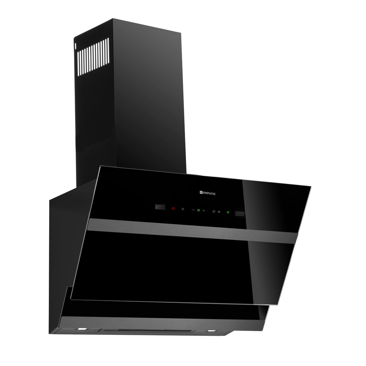 KELSW60B Cooker Hood Eloise 60 Wb Black Wall Kompatic