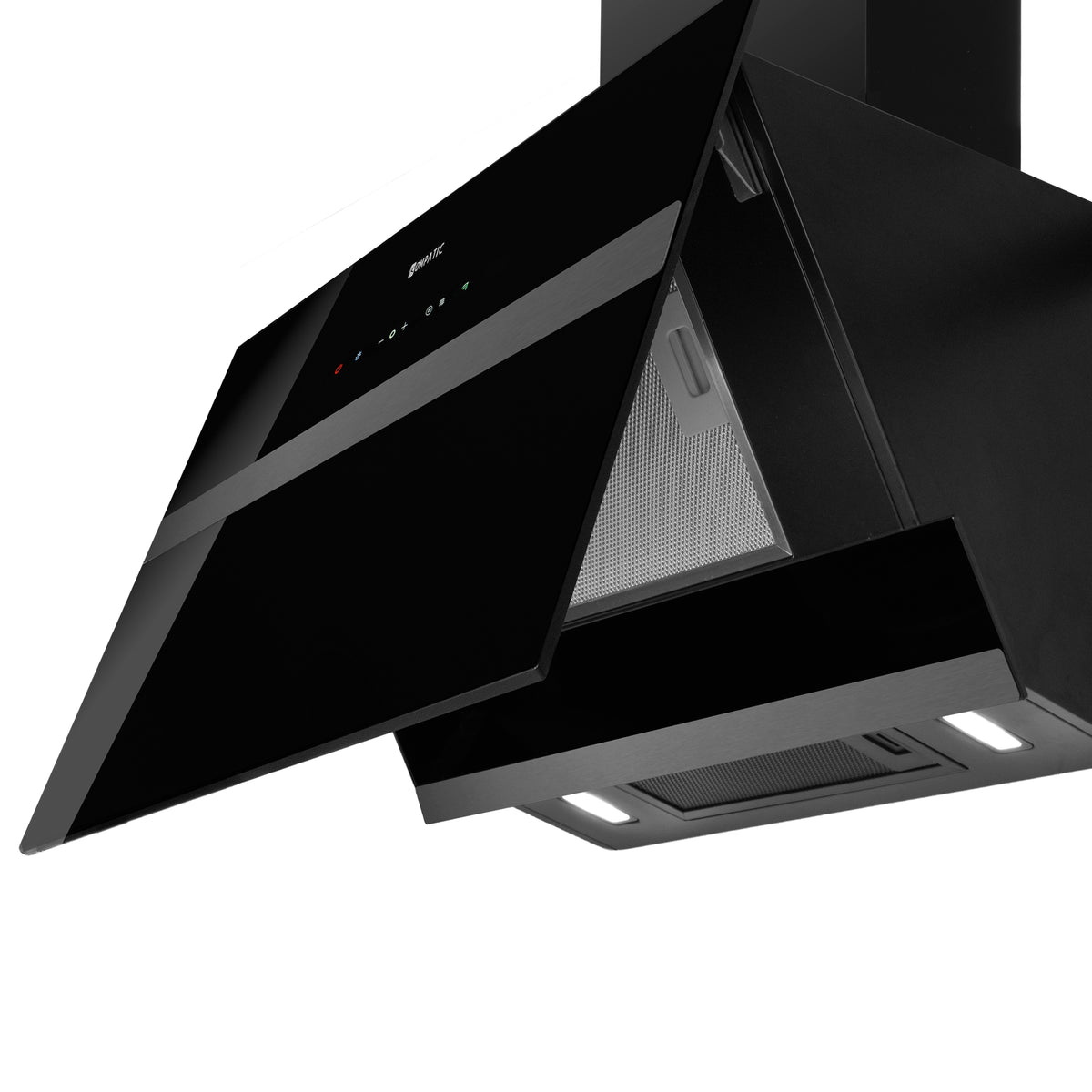 KELSW60B Cooker Hood Eloise 60 Wb Black Wall Kompatic