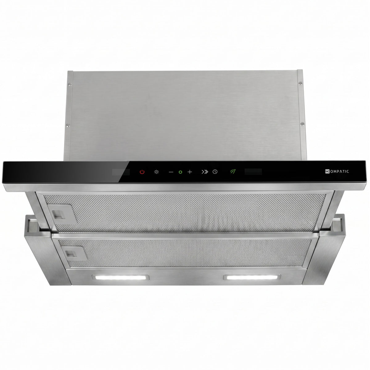 KNA60TS Cooker Hood Novia 60 Stainless Steel Telescopic 800 M3/H Telescopic Kompatic